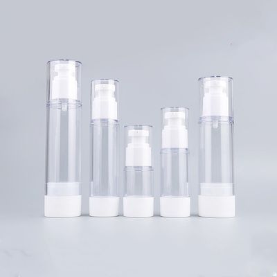 Chai bơm không khí bằng nhựa 50ml 80ml có thể tùy chỉnh rỗng không có không khí cho mỹ phẩm